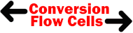 Conversion Flow Cells